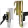 2Pcs 711 BoltOn to HookOn Bed Frame Conversion Brackets with Hardware Hook PlateHeadboard Hook Set Hook on Bed Rails Bed Frame Brackets