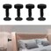 IPEROT Headboard Stoppers for Wall 4 Pack Bed Stoppers 118in276in Adjustable Bed Frame AntiShake Tool Function as Bumpers Between The Wall and Couch Bed Frames and Headboards No Creaking
