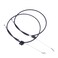 pranovo Metal Sofa Handle Cable Recliner Chair Couch Release Lever Replacement 2 Pack B