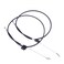 pranovo Metal Sofa Handle Cable Recliner Chair Couch Release Lever Replacement 2 Pack B