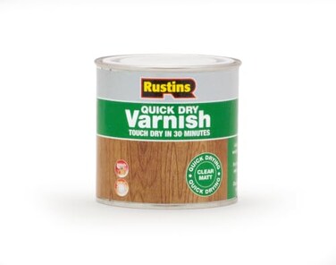 Rustins AVMC250 Vernis schage rapide Clair matt 250ml