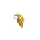 QCAA Solid Brass Flush Ring Pull 365 x45 mm Polished Brass US3 1 Pack