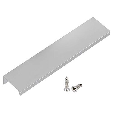 LC LICTOP 59 Inches Silver Cabinet Pulls 6Pcs 5 Inches Hole Spacing