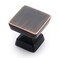 Amerdeco 10 Pack Oil Rubbed Bronze Cabinet Knobs 12 Inch30mm Single Hole Cabinet Handles Dresser Knobs Drawer Knobs and Pulls for Bathroom Cabinets ZH0008