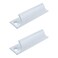 Coshar Window Pulls Sash Lifts 3inch Hole Center Surface Mounted Cabinet Handle Aluminum Alloy Drawer Push Pull Handle Hardware for Sliding Window Kitchen Closet 2Pcs White