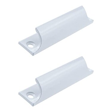 Coshar Window Pulls Sash Lifts 3inch Hole Center Surface Mounted Cabinet Handle Aluminum Alloy Drawer Push Pull Handle Hardware for Sliding Window Kitchen Closet 2Pcs White