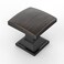 Amerdeco 10 Pack 1 Inch Oil Rubbed Bronze Cabinet Knobs Single Hole Cabinet Pulls Dresser Knobs Round Drawer Knobs and Pulls for Bathroom Cabinets K0014