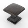 Amerdeco 10 Pack 1 Inch Oil Rubbed Bronze Cabinet Knobs Single Hole Cabinet Pulls Dresser Knobs Round Drawer Knobs and Pulls for Bathroom Cabinets K0014