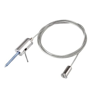 OTTFF 16 Pack 32 ft Hexagon Light Hanging Wire Ceiling Suspension Cable