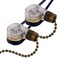 Pull Chain Switch Zing Ear ZE109 Ceiling Fan Switch Ceiling Fan Light Lamp Replacement 2 Pack Bronze
