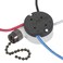 Ceiling Fan Switch Zing Ear ZE208s E89885 3 Speed 4 Wire Pull Chain Switch Fan Light Switch Replacement Part with 4 PreInstalled WiresBlack Chain