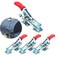 MIKMAYTOO Toggle Clamp Latch 360 Lbs Capacity Adjustable U Bolt Quick Release Latch 4 Pack