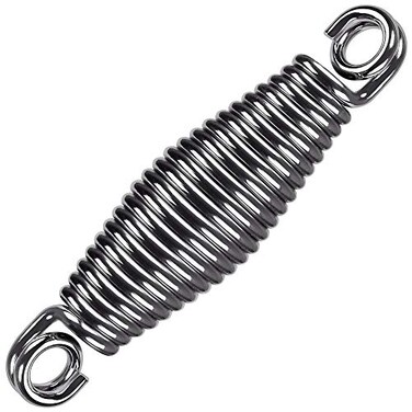 SELEWARE Heavy Duty Heavy Bag Spring for Punching Bag up to 150 lbs Eliminates Ceiling Vibration During Boxing Workouts Closed Ring Conical Shape