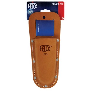Felco Leather Holster F 919 Belt Mountable Tool Pouch for Pruning Shears or Construction Utility Tools