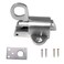 Luomorgo Latch Lock Stainless Steel Window Gate Security Pull Ring Spring Bounce Door Bolt
