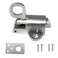 Luomorgo Latch Lock Stainless Steel Window Gate Security Pull Ring Spring Bounce Door Bolt