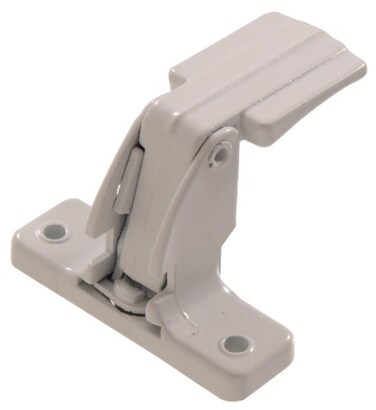 Hardware Essentials 853141 White Replacement Handle for Pushbutton Latches