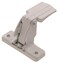 Hardware Essentials 853141 White Replacement Handle for Pushbutton Latches