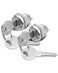 Tool Box Locks with Keys 4 Pack Keys Alike 58 Inch Lock Cylinder Fit for THandle Tool Boxes Lock Cylinder Replacement Truck Toolbox