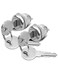 Tool Box Locks with Keys 4 Pack Keys Alike 58 Inch Lock Cylinder Fit for THandle Tool Boxes Lock Cylinder Replacement Truck Toolbox