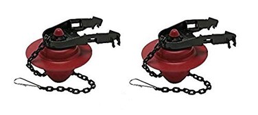 Fluidmaster 501P21 Universal Flapper With Microban 2 Pack