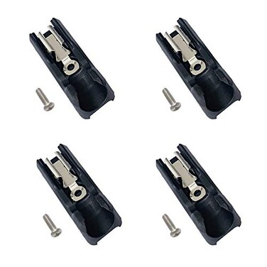 SKCMOX Replacement 4pcs Bit Holder with Screws for Dewalt 20V Max Tool Drill Impact Driver DCD771 DCD980 DCD985 DCD980 DCD985 DCD980L2 DCD985L2 4packs