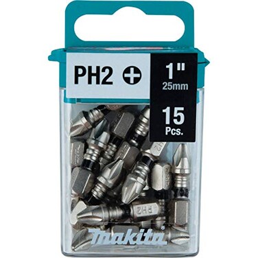 Makita E00664 Impact XPS 2 Phillips 1 Insert Bit 15pk