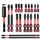 GEINXURN Impact Tough Phillips Bits PH1PH2PH3 Insert Driver Bits19Pack Bulk Phillips Screwdriver Bits Set with 1Pcs Impact Bit Holder