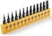 DTTIYXI Torx Star Punch Security Bit Set 13PCS 1Inch S2 Steel Tamper Proof Bits with Hole T4 TT5TT40 for Electronics Auto Impact Driver 14 Hex Shank Specialty Bits