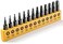 DTTIYXI Torx Star Punch Security Bit Set 13PCS 1Inch S2 Steel Tamper Proof Bits with Hole T4 TT5TT40 for Electronics Auto Impact Driver 14 Hex Shank Specialty Bits