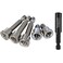 Magnetic Positioning Screwdriver Bits Drywall Screw Setter PH2 Bits for Plasterboard Sheetrock Screw 14 Hex Shank Bit Batch Head with 60mm Extension Socket Drill Bit Holder
