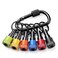 Enhanced NonSlip Upgrade Bit Holder 6pc 14 Drill Bit Holder Quick Release Bit Holder Key Chain Bit Holders for Impact Driver Drill Bits Screwdriver Drill Bit Extension