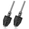 Mesee 2Pcs Mini Keyless 3 Jaw Drill Quick Change Chucks Adapter Mini Keyless Chuck Collet Converter Conversion Tool for Electric Grinder Engraving Machine 3mm Round Shank 0334mm Black