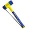 BOOSDEN DoubleFaced Rubber Mallet Hammer Shockproof AntiSlip Small Hammer 30mm