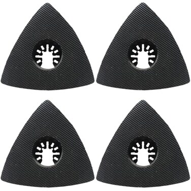 XXGO 4 Pcs 35 Inch 90mm Triangle Oscillating Multitool Sanding Pads