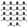 Ernst Manufacturing 38Inch DuraPro Twist Lock Socket Clips 15Pack Black 8441