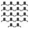 Ernst Manufacturing 38Inch DuraPro Twist Lock Socket Clips 15Pack Black 8441