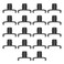 Ernst Manufacturing 38Inch DuraPro Twist Lock Socket Clips 15Pack Black 8441