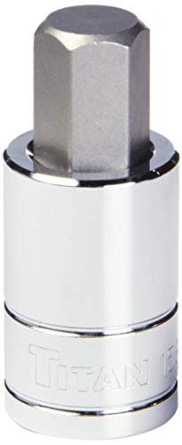 Titan 15614 12Inch Drive x 14mm Hex Bit Socket