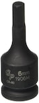 Grey Pneumatic 1906M 38 Drive x 6mm Hex Driver Socket