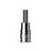 Capri Tools 30535 5 mm Hex Bit Socket 14Inch Drive Metric