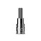 Capri Tools 30535 5 mm Hex Bit Socket 14Inch Drive Metric