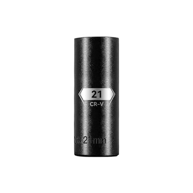 BLACKROBOT 12 Inch Drive 6Point Deep Socket 21mm Deep Impact Socket CRV Steel