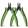 KATA 2PC Micro Flush Cutters 5Inch Precision Wire Cutter AntiSlip Side Cutting Pliers for Electronics Zip Ties Copper Wire