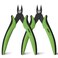 KATA 2PC Micro Flush Cutters 5Inch Precision Wire Cutter AntiSlip Side Cutting Pliers for Electronics Zip Ties Copper Wire