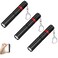 Hilngav 3 Pack Small Mini LED Keychain Flashlight Single Mode AAA Battery Flashlights Portable Bulk EDC Everyday Carry Pen Flash Light Key Chain Pen Flashlights for Work Emergency Pocket