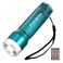 EverBrite Mini Flashlight LED Flash Light with 3 Modes 3 AAA Batteries Included WaterResistant Small Flashlight for Emergencies and Camping Blue1 Pack