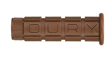 Oury Grip Single Compound Grips Muddy Brown 114mm