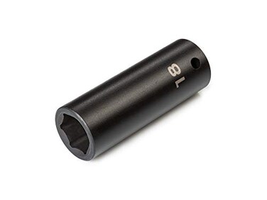 TEKTON 12 Inch Drive x 18 mm Deep 6Point Impact Socket SID23118