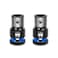 BLACKROBOT 2PCS Impact Bit Holders 14 Inch Square Drive to 14 Inch Hex Socket Adapter for Impact Wrench